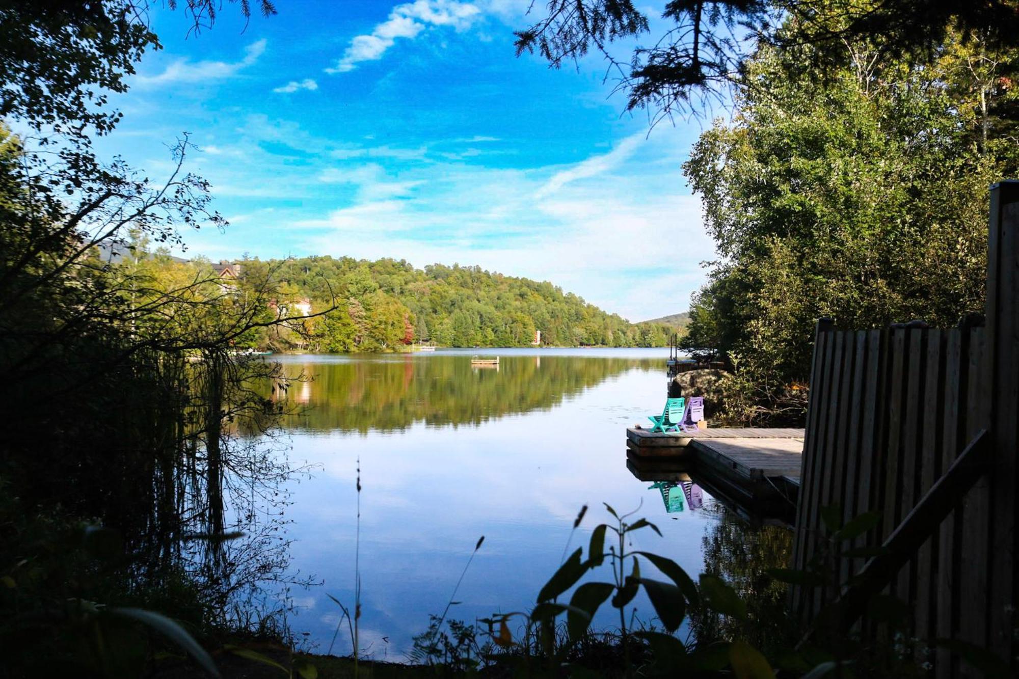 Moderne, Escapade Vacance, Vue Sur Montagnes Mont-Tremblant
